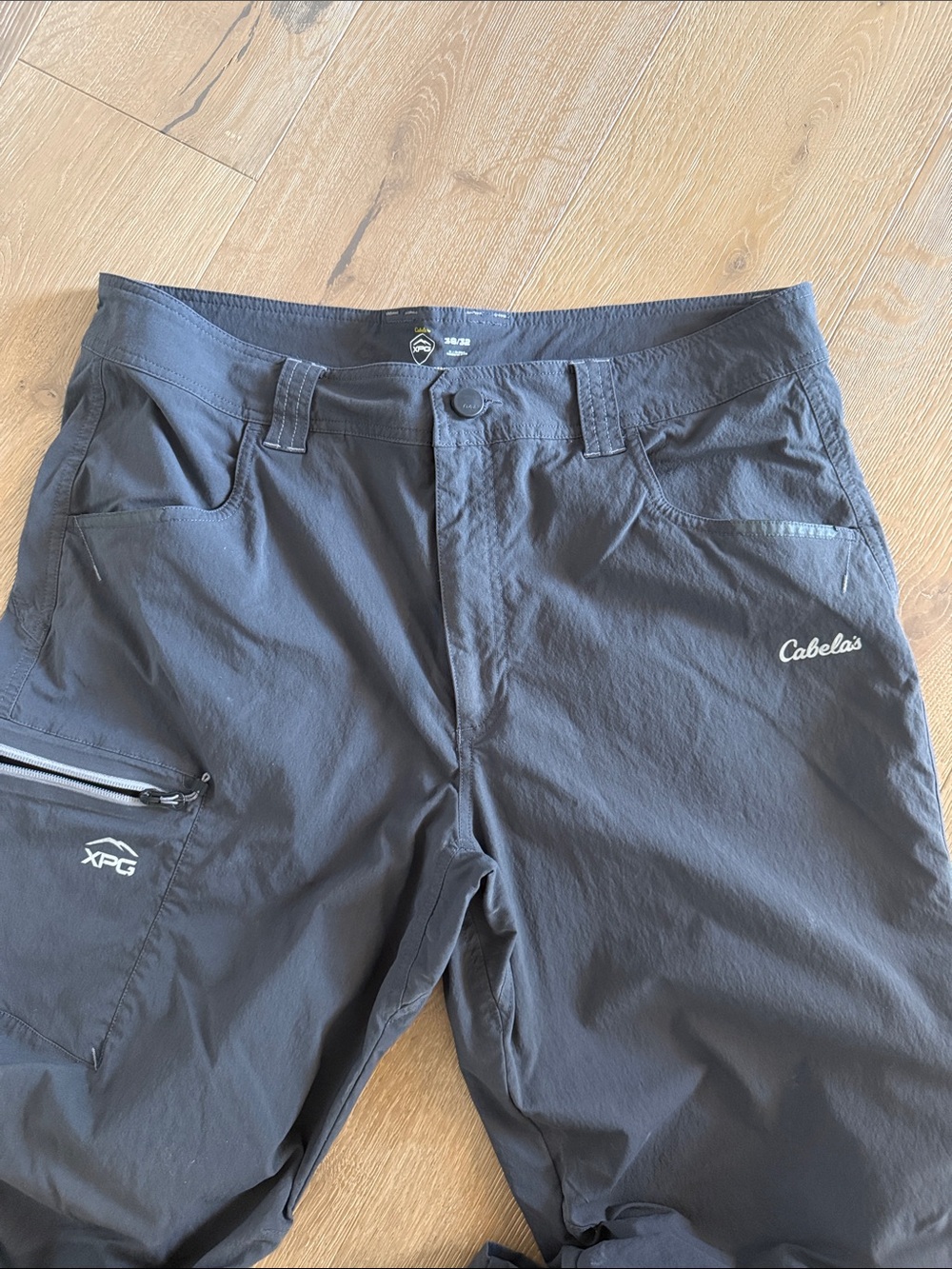 Cabela's Men's Black Cargo Outdoor Pants